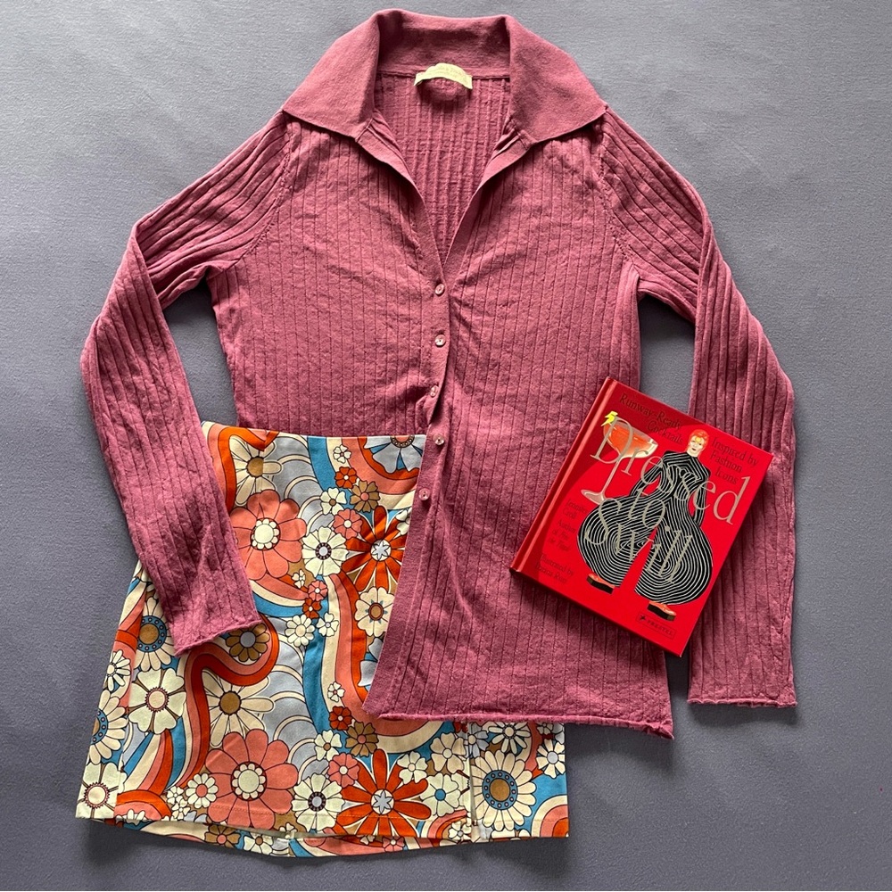 Colorful Academia Preppy Springtime outfit
